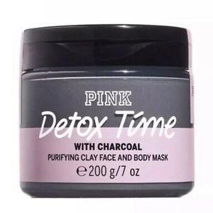 Victoria's secret detox time with charcoal mask